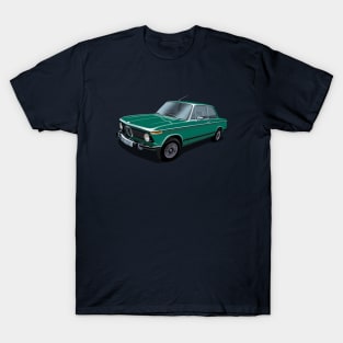 1974 2002 tii in dark green T-Shirt